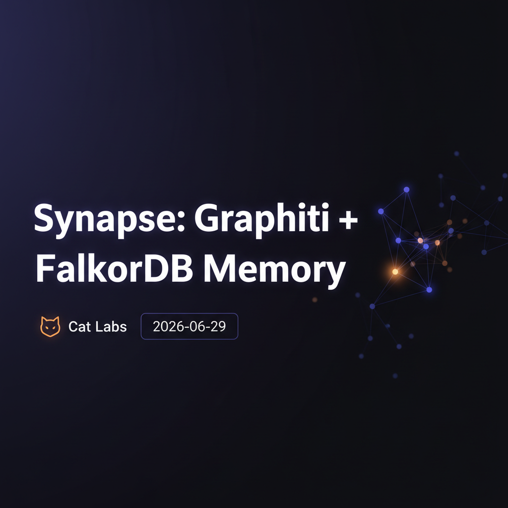 Synapse Brings Graphiti + FalkorDB to Hermes Agent - Salience-Based Decay Over the Endless MEMORY.md