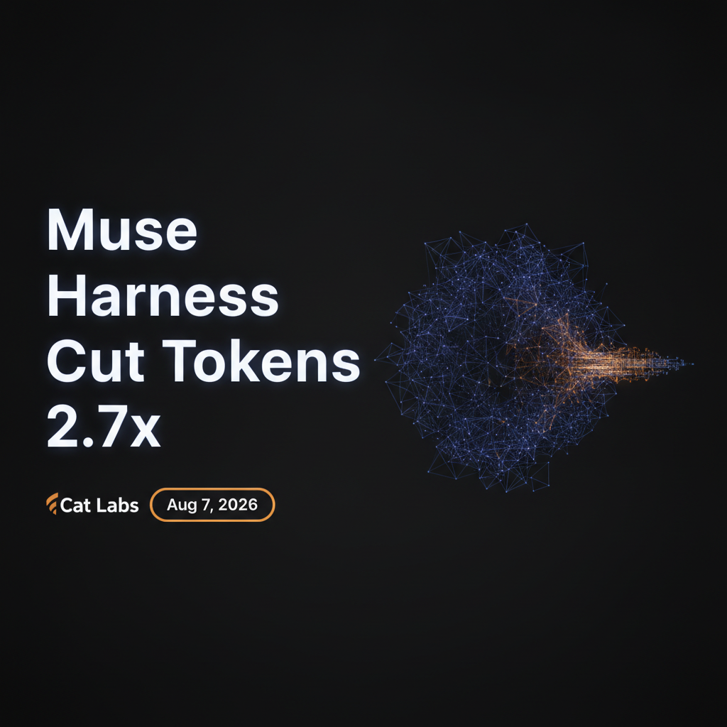 Meta's Muse Harness Cut Agent Token Usage 2.7x by Changing the System Prompt