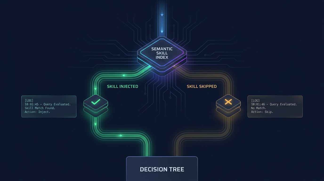 Logging Semantic Skill Injection Decisions
